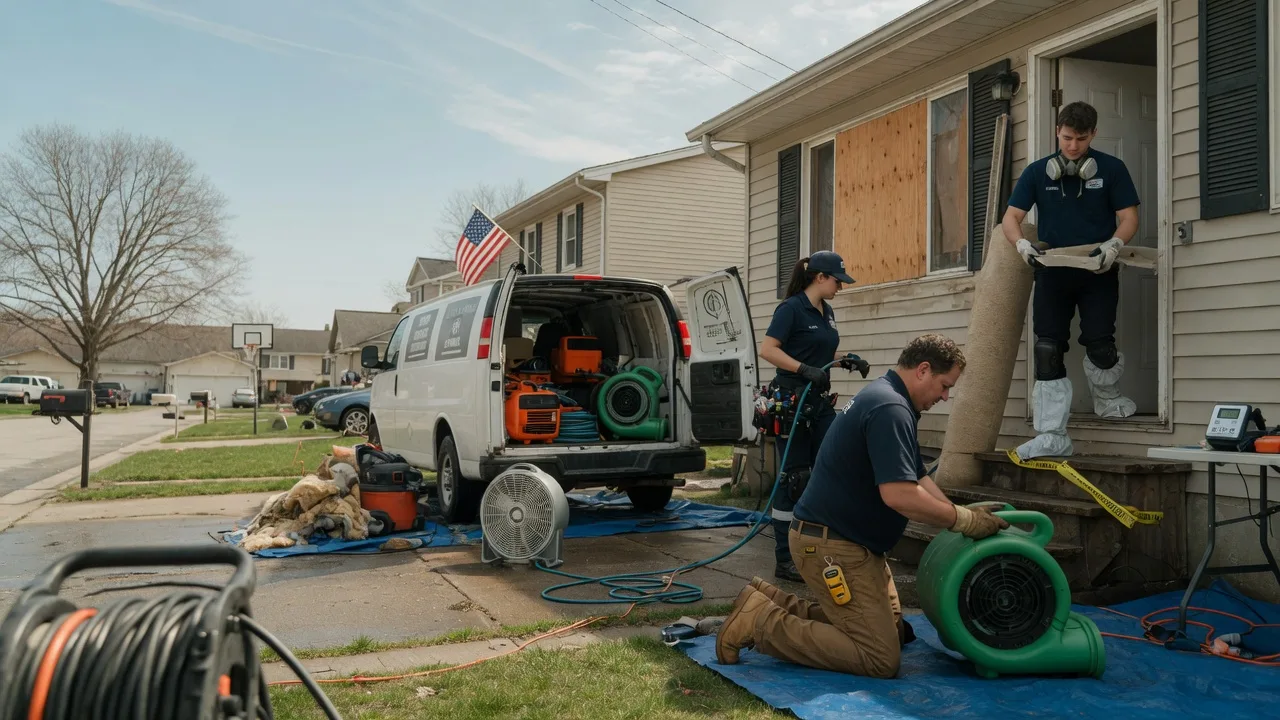 Water Damage Restoration in Leesport, PA near me